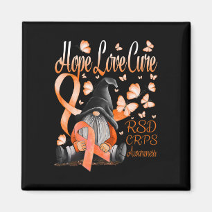 Gnomes Rsd Crps Awareness Hope Liebe Cure Fighter  Magnet