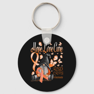 Gnomes RSD CRPS Awareness Hope Liebe Cure Fighter Schlüsselanhänger