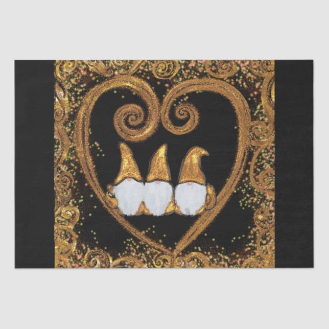 GNOMES SEIDENPAPIER (Vorderseite)