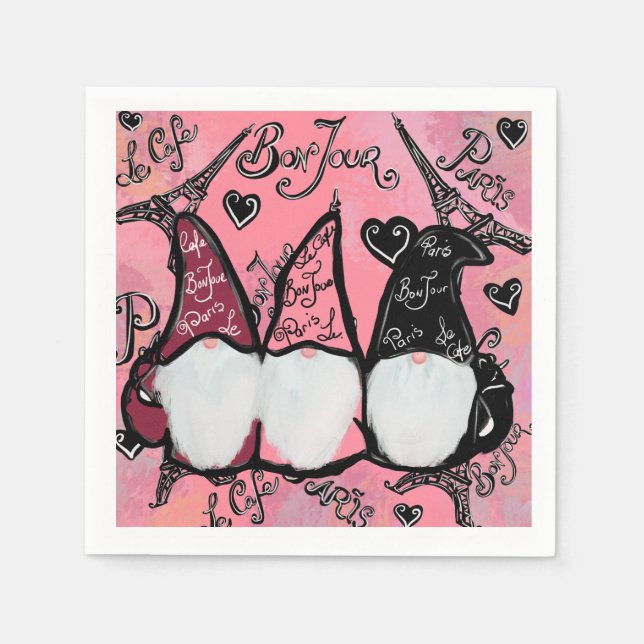 GNOMES SERVIETTE (Vorderseite)