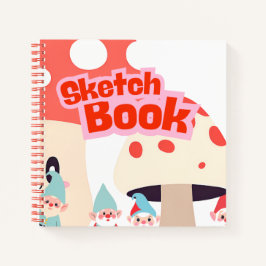 Gnomes Sketchbook Notizbuch