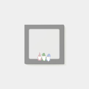 Gnomes Three Post-it Klebezettel