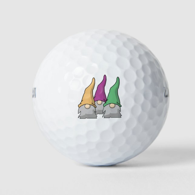 Gnomes - Tomten Golfball (Vorderseite)