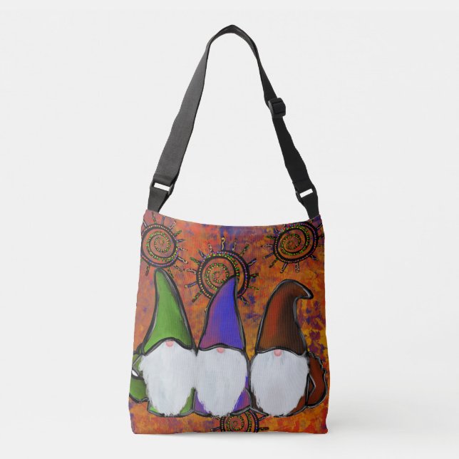 GNOMES TRAGETASCHEN MIT LANGEN TRÄGERN (Vorderseite)