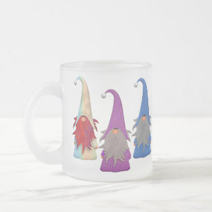 Gnomes Trio Mattiert Glass Tasse