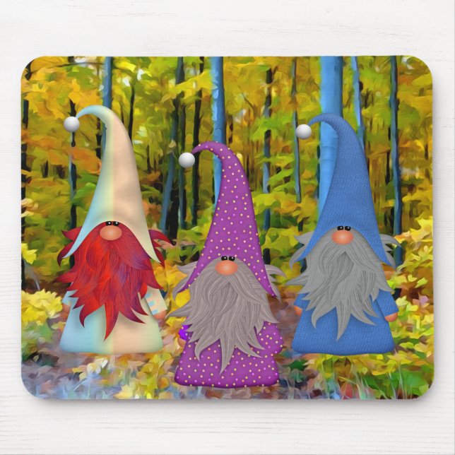 Gnomes Trio Mousepad (Vorne)