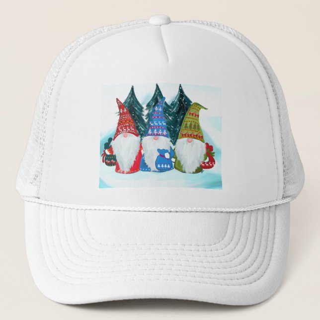 GNOMES TRUCKER HAT TRUCKERKAPPE (Vorderseite)