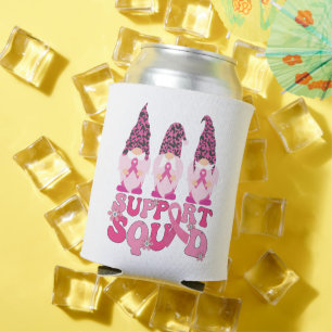 Gnomes unterstützen Squad Brustkrebs-Bewusstsein Dosenkühler