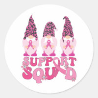 Gnomes unterstützen Squad Brustkrebs-Bewusstsein