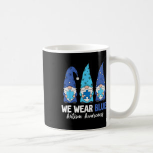 Gnomes We Wear Blue Autism Awareness Accepteness W Kaffeetasse