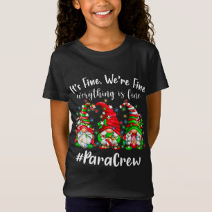 Gnomes Weihnachtslicht ich bin gut alles ist gut T-Shirt
