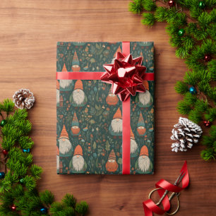 Gnomes Wrapping Paper Geschenkpapier