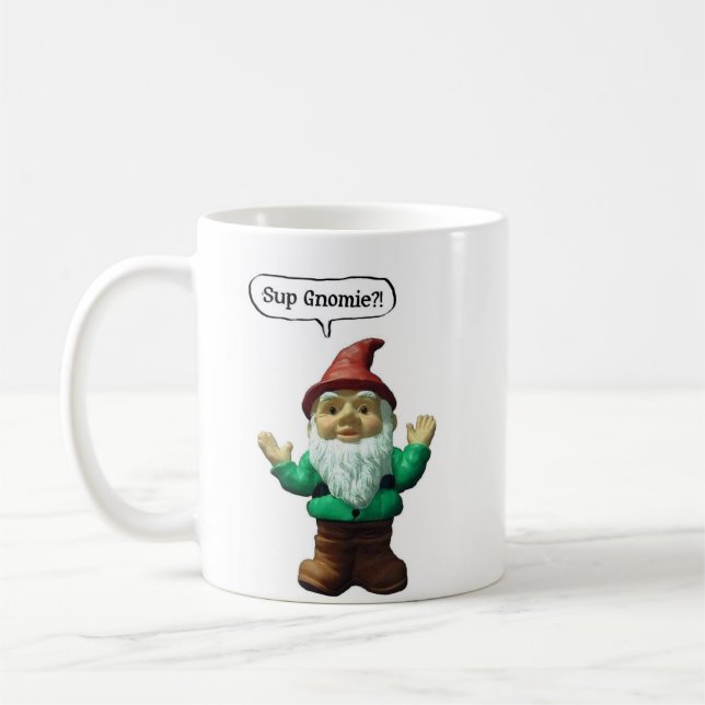 Gnomie Kaffee-Tasse Tasse (Links)