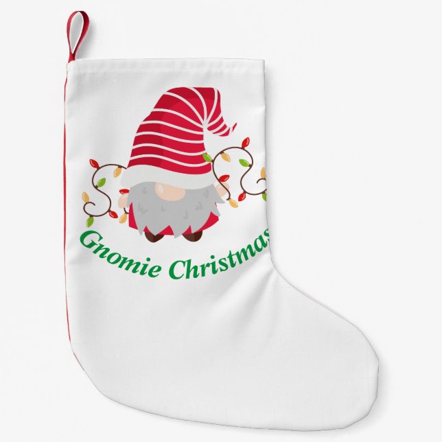 Gnomie Weihnachts-Strumpf Kleiner Weihnachtsstrumpf (Vorderseite)