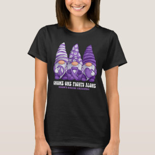 Gnomies Crohn's Disease Awareness Month Lila Rib T-Shirt