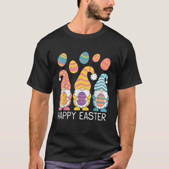 Gnomies Easters for Women Girls Kids Eggs Gnomes  T-Shirt (Vorderseite)