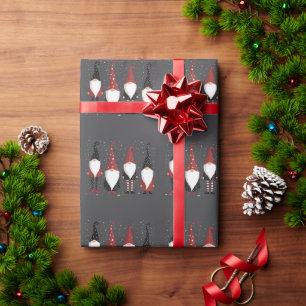 Gnomies Liebhaber Lustiger Gnom Weihnachten  Geschenkpapier