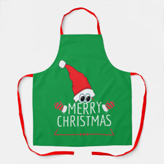 Gnomo de Navidad All-Over Print Apron Schürze