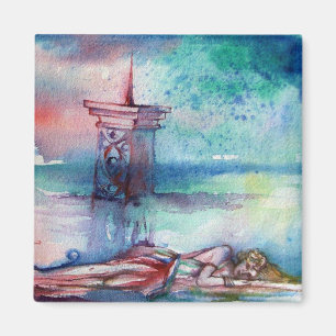 GNOMON UND LADY DES SEES MAGNET