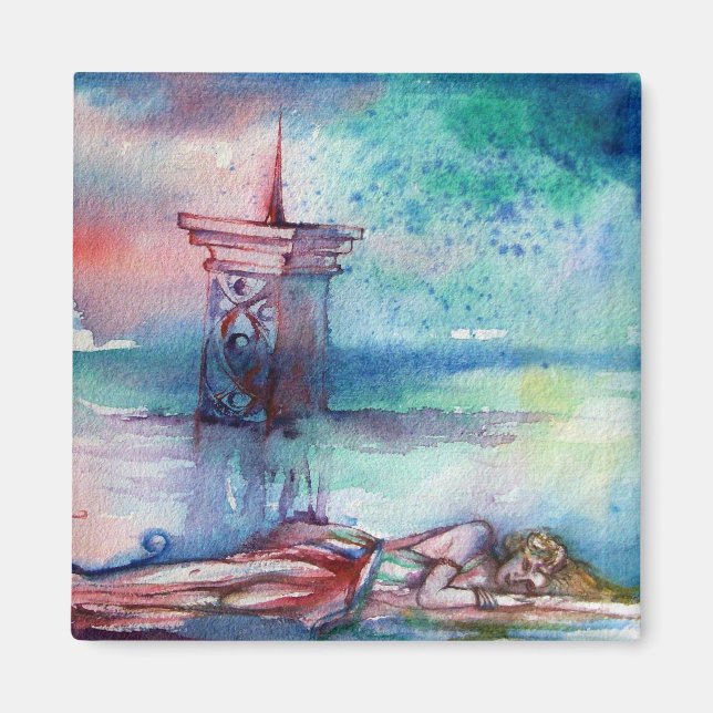 GNOMON UND LADY DES SEES MAGNET (Vorne)