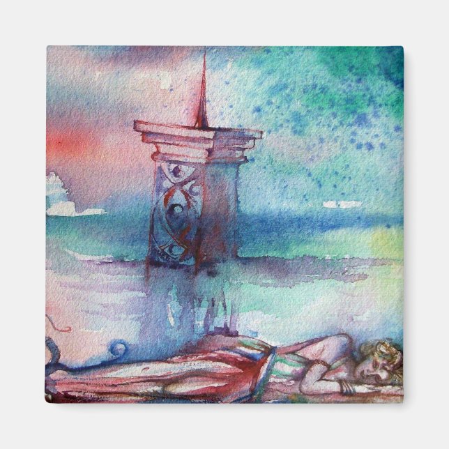 GNOMON UND LADY DES SEES MAGNET (Vorne)