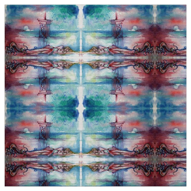 GNOMON UND LADY DES SEES STOFF (Muster)