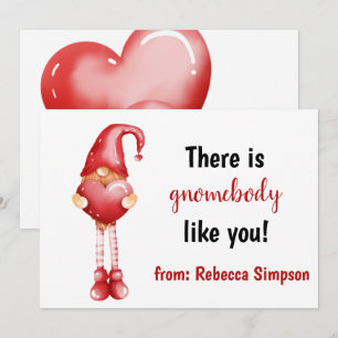 Gnomone Wie Sie Niedliche Liebe Valentinstag Urlau Feiertagskarte