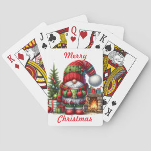 Gnoms frohe Weihnachtskarten Spielkarten