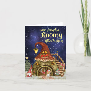 Gnomy Christmas Card Feiertagskarte