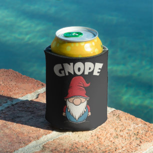 Gnope not Today Funny Gnome Liebhaber Dosenkühler