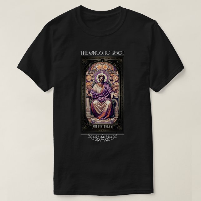 Gnostisches Tarot Grosses Arkanes T-Shirt (Design vorne)