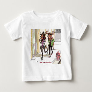 Gnu Alter Hipster Rick London Lustig Baby T-shirt