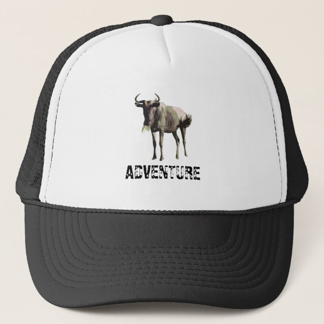 Gnu-Mütze Truckerkappe (Vorderseite)