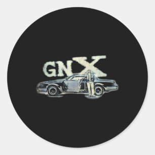 Gnx verwenden Sie Ihr Herz und nicht Ihre Augen Runder Aufkleber