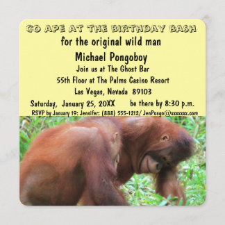 Go Ae Birthday Bash Einladung