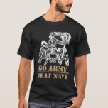 Go Army Beat Navy Football Spirit Gear T-Shirt<br><div class="desc">Go Army Beat Navy Football Spirit Gear</div>