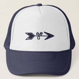 Go Arrow Trucker Hat Truckerkappe