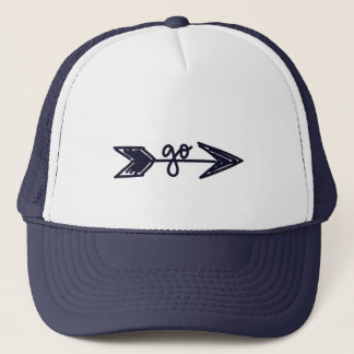 Go Arrow Trucker Hat Truckerkappe