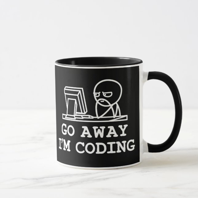 Go Away IM Coding Tasse (Rechts)
