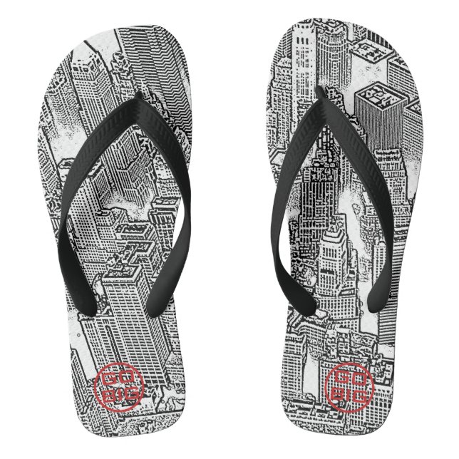 Go Big Skyline Flip Flops (Fußbett)