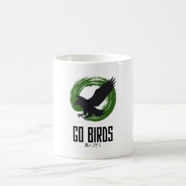 Go Birds Japanese Style Coffee Mug Kaffeetasse