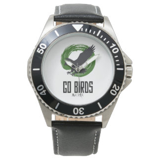 Go Birds Japanese Style Watch Armbanduhr