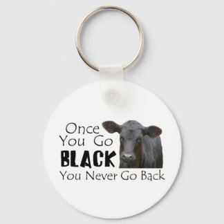 Go Black Angus Schlüsselanhänger