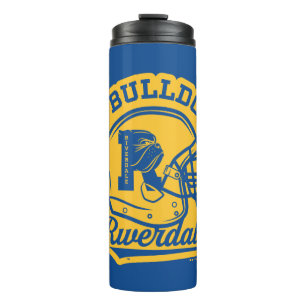 Go Bulldogs Football Helmet Icon Thermosbecher