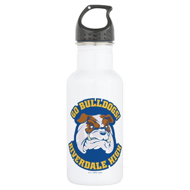 Go Bulldogs - Riverdale High Edelstahlflasche (Vorderseite)