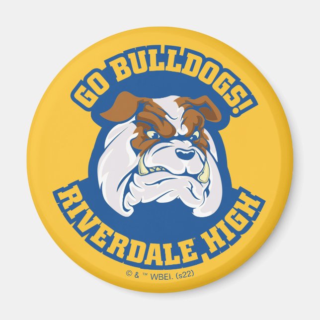 Go Bulldogs - Riverdale High Magnet (Vorne)