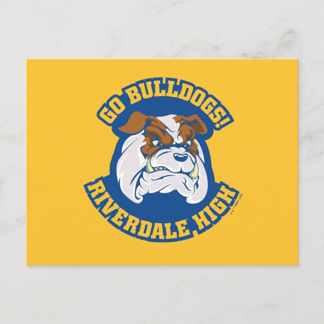 Go Bulldogs - Riverdale High Postkarte (Vorderseite)