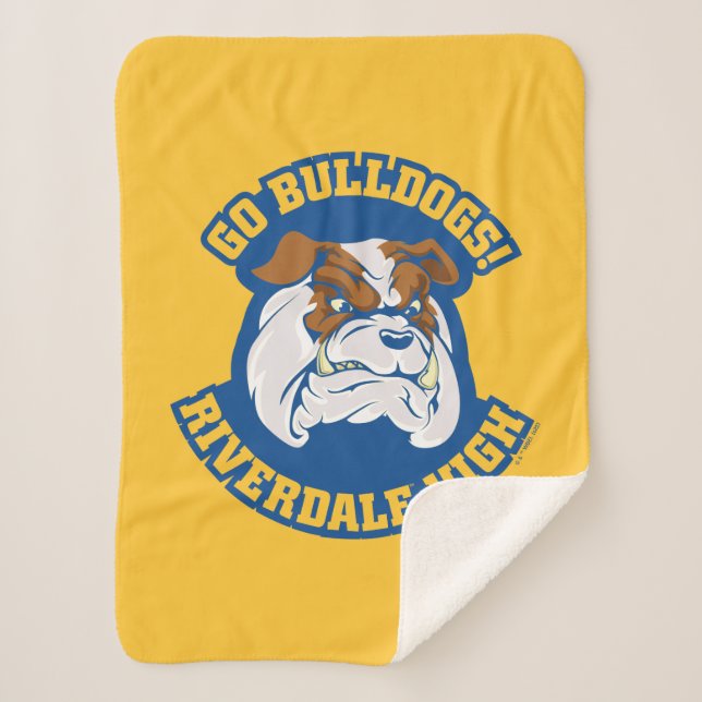 Go Bulldogs - Riverdale High Sherpadecke (Vorderseite)
