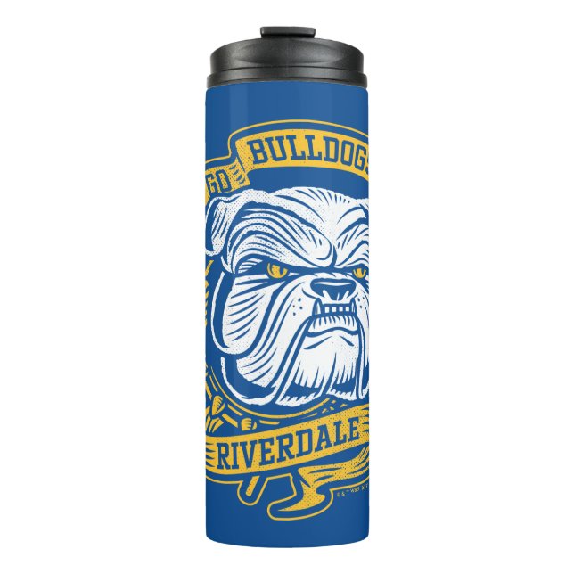 Go Bulldogs - Riverdale Mascot Banner Thermosbecher (Vorderseite)