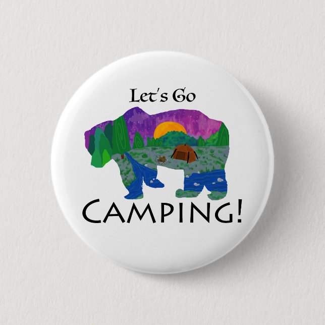 Go-Camping lassend Button (Vorderseite)